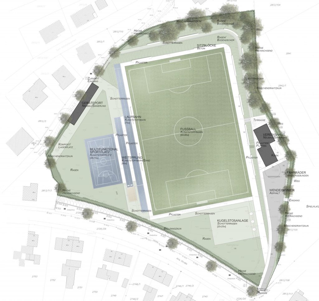 ZELLAMEHLIS SPORTPLATZ Heinisch Landschaftsarchitekten